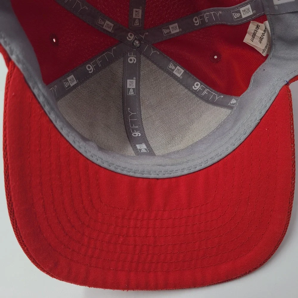 Youth Tampa Bay Buccaneers Hat Snapback New Era 9Fifty Red NFL Football Boys